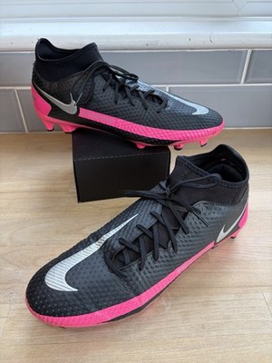 Nike Phantom GT Academy DF FG MG CW667-006 pink schwarz Fußballschuhe Größe 10 UK