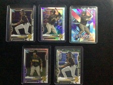 2021 Bowman CJ Abrams RC (5-cards)