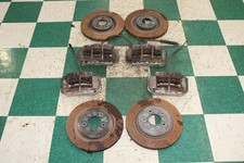05-13 Corvette Oem 6.2 Lf Lr Left Rf Rr Right Brake Caliper W Lines Rotor Set