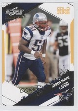 2009 Score Inscriptions Gold Zone 29/50 Jerod Mayo #172 0l1