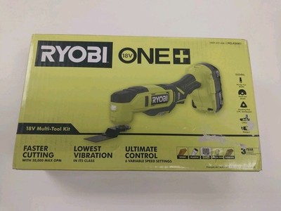 RYOBI 18V Cordless Multi-Tool Kit w/ 2.0Ah Battery & Charger (PCL430K1) FREE S&H