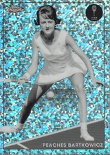 2021 Topps Chrome Tennis Black and White Mini Diamond Refractors Pick from List