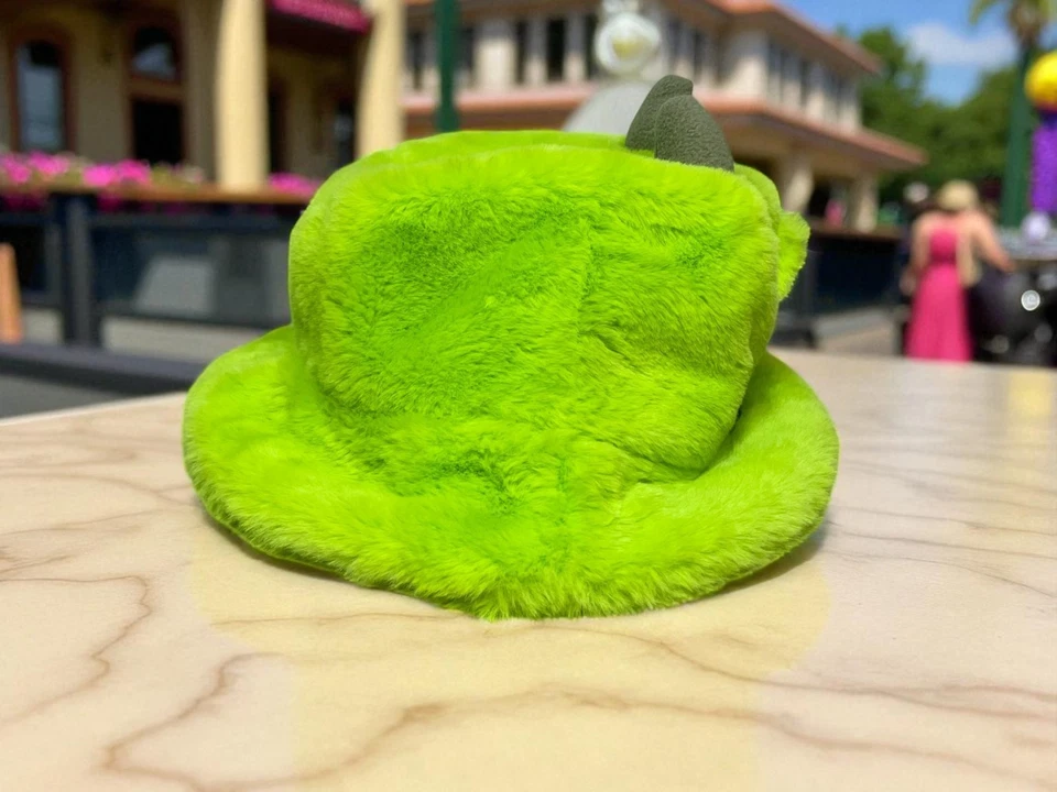 Tokyo Disney Resort Mike Wazowski Sombrero Cubo Monsters Inc Gorra Esponjosa Japón Foto 4 de 4