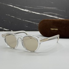 NEW TOM FORD TF1123-D 26E TRANSPARENT/BEIGE WOMEN SUNGLASSES FT1123-D 26E