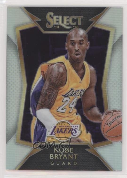 2014-15 Panini Select Concourse Silver Prizm Kobe Bryant #20 HOF uk2