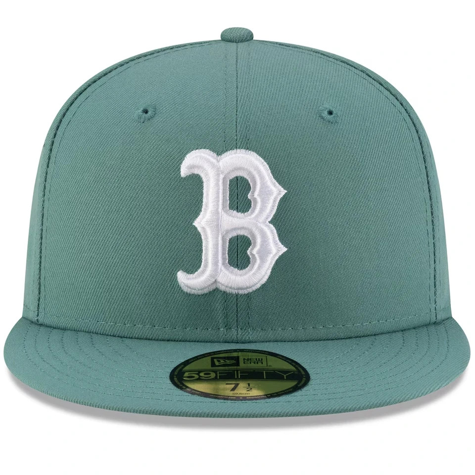Boston Red Sox New Era City Connect 59FIFTY Fitted Hat Cap Green