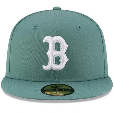 Boston Red Sox New Era City Connect 59FIFTY Fitted Hat Cap Green