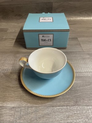 Boxed Maxwell & Williams Bone China Tees & C's Kasbah Muster Tasse & Untertasse
