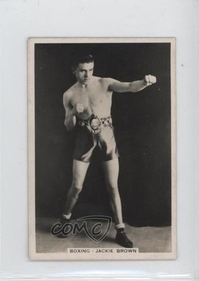 1935 Senior Service Sporting Events and Stars Tobacco Jackie Brown #7 z9k