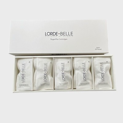Lorde + Belle NIB $169 30 Pack Regenpen  Daily Cartridges