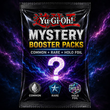 YU-GI-OH! Mystery Booster Pack (8 Cards) - 1 Holo Foil & 1 Rare Guaranteed