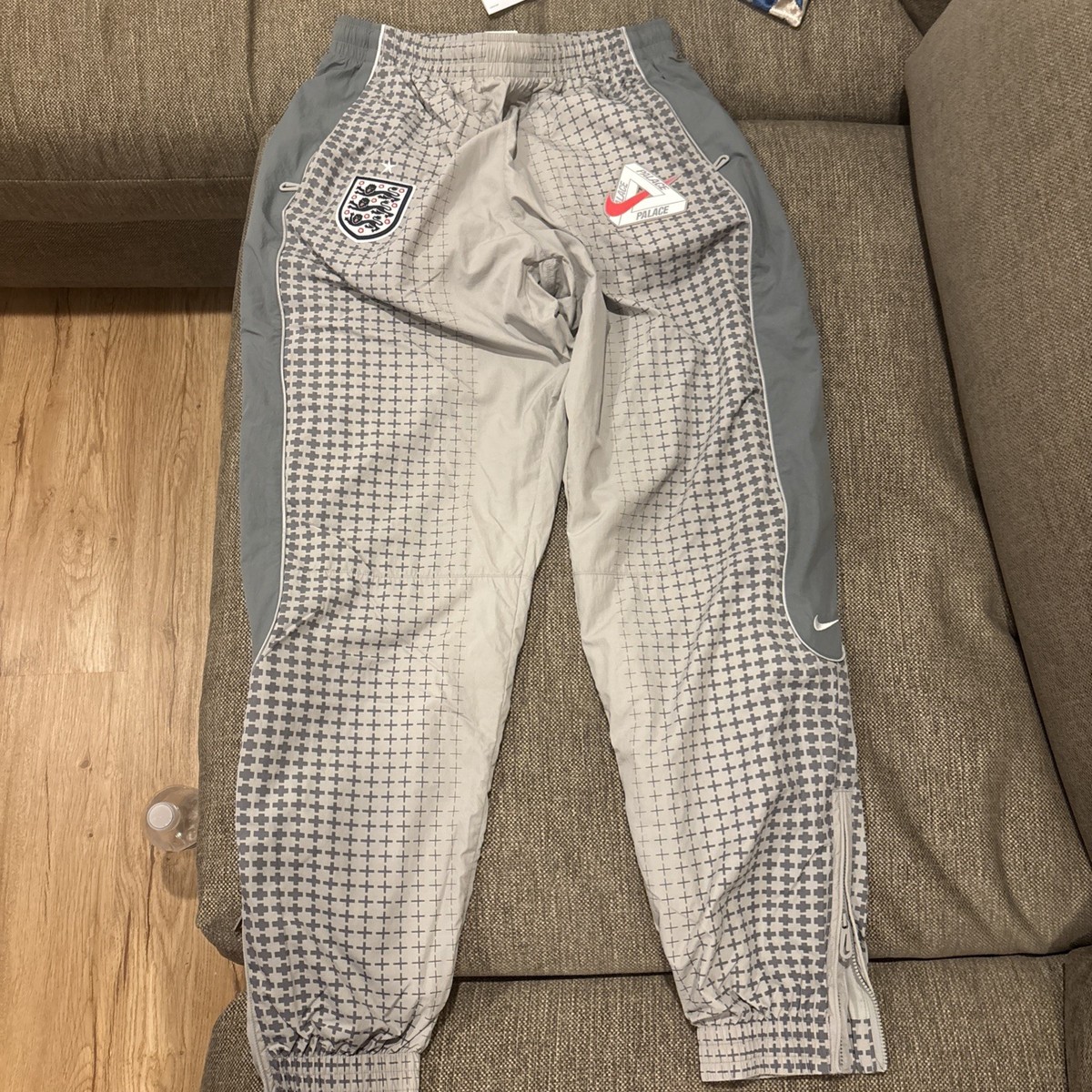 Palace x Nike x England Grey Swoosh Track Pants Gray - (IM3202-052