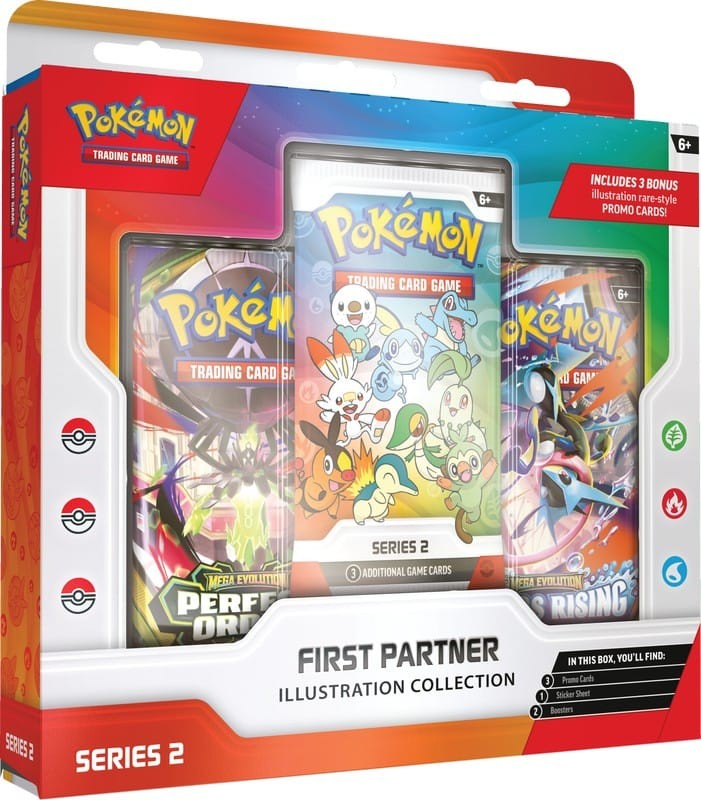 Pokemon First Partner - Series 2 Illustration Collection