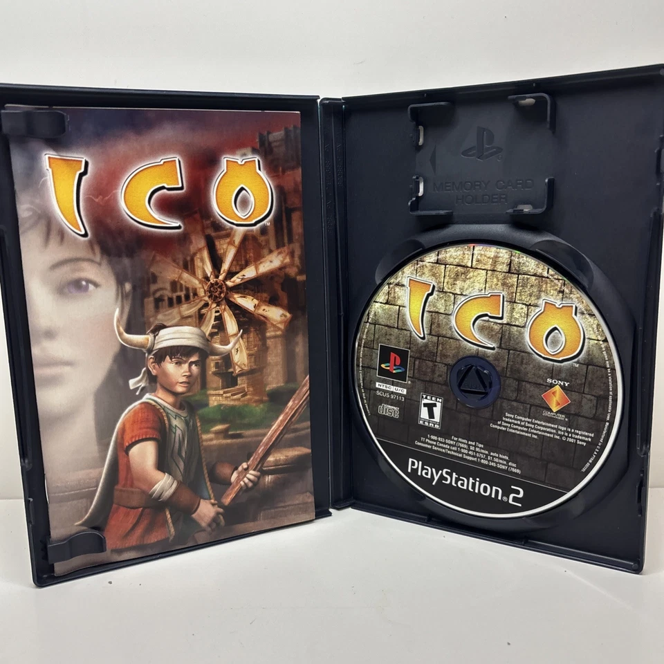 PS2 Ico Game (Sony PlayStation 2 2001) Complete with Manual Tested Authentic - Image 3 of 4
