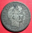 1905S US Barber SILVER Dime "San Francisco" Mint! LIBERTY Shows! "FINE" Details!