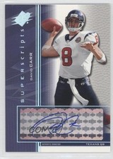 2004 SPx Super Scripts David Carr #SS-DC Auto 4p7