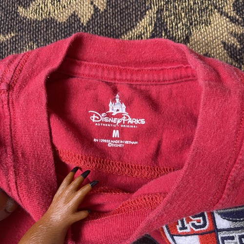 Disney Parks Mickey Mouse Football Champs Red Shirt Youth Size Medium - Picture 4 of 8