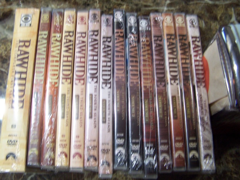 RAWHIDE DVDs 8 COMPLETE SEASONS NEW SEALED