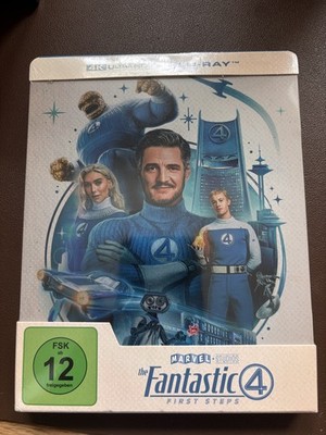 The Fantastic Four: First Steps 4K Ultra HD + Blu-ray Steelbook FSK 12