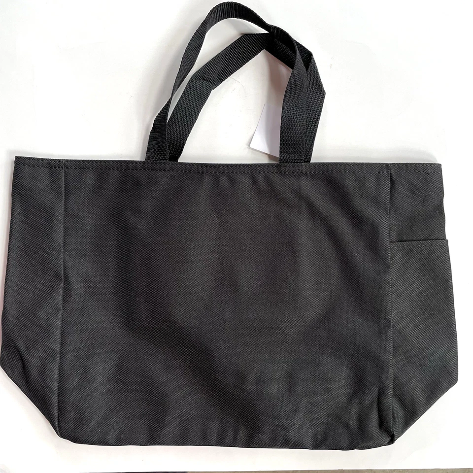 Port and Company черный холст "My Class камни!" Унисекс сумка с короткими ручками, карманы, новый с Ярлыками - Изображение 3 из 4