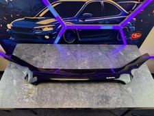 2004-2005 Subaru Wrx Sti Oem Acrylic Hood Deflector Bug Shield Trim Assembly 2004-2005 Subaru Wrx Sti Oem Acrylic Hood Deflector Bug Shield Trim Assembly