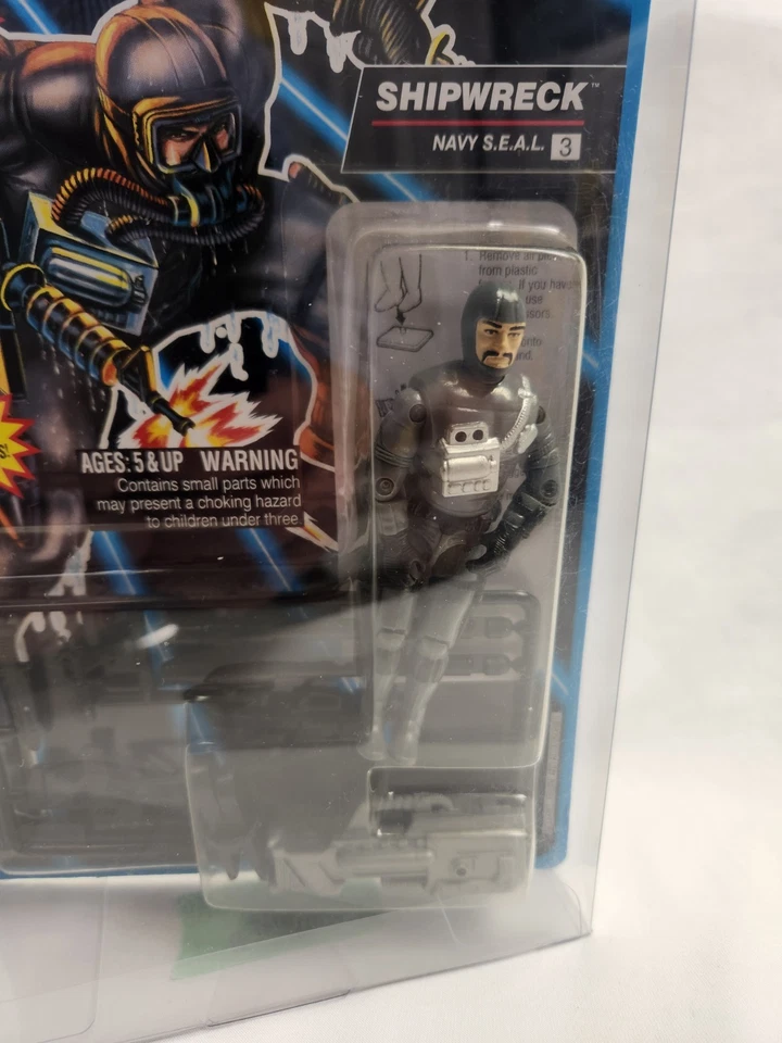 Figura de acción Hasbro naufragio GI Joe Battle Corps 1993 de colección NUEVA SELLADA MOSC Foto 2 de 4