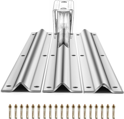 #ad #ad 12Ft V Track for Sliding Gate 3 Pcs 4Ft Sections Galvanized Inverted V Track for $103.94