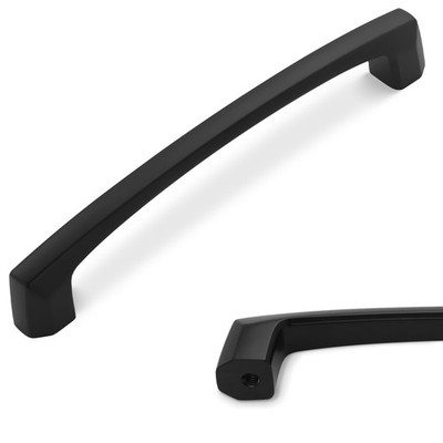 POVEFONK 30x 5'' Matte Black Cabinet Handles Drawer Pulls Hardware Kitchen