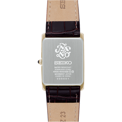 Seiko×NanoUniverseSpecialEdition SSEH020 Seiko Selection SSEH020 nano universe Square Thin Quartz Men Dress