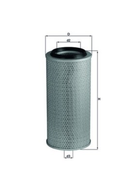 Luftfilter MAHLE LX 236 Filtereinsatz für VW RENAULT LT 28 55 35 40 MESSENGER 1
