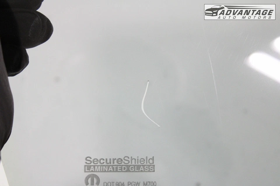 Dodge Charger 2011-2023 puerta lateral del pasajero delantero derecho ventana vidrio OEM Foto 4 de 4