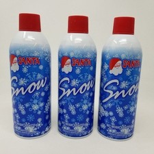 Santa Fake Snow Spray Flocking Tree  Window - Christmas 9oz Snow Decor