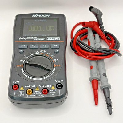 ET828 2 in 1 Intelligent Graphical Digital Oscilloscope Multimeter 1MHz 2.5MSPS