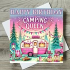 Birthday Card Camping Hiking Friend Sister Daughter Granddaughter
