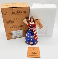 Jim Shore Bless The Stars And Stripes Patriot...