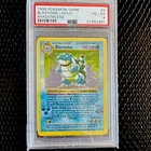 Pokémon Blastoise Base Set Shadowless Holo Rare #2/102 PSA 4 1999 English 100 HP