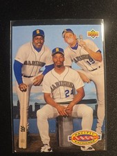 1993 Upper Deck - Teammates Ken Griffey Jr, Jay Buhner, Kevin Mitchell #55