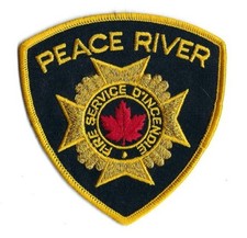Peace River AB Alberta Canada Fire Service DI...