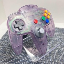 Nintendo 64 Controller Clear Purple Fully Serviced Tested Clarity