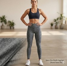 Aerie Chill Play Move Leggings Womens XL Heather Grey High Waist Athletic Yoga