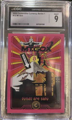 2022 Cardsmiths Currency Series 1 - MT GOX #12 Base CGC 9
