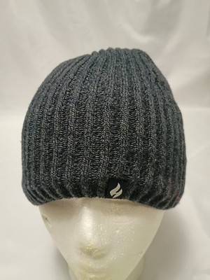 Heat Holders Unisex Knit Beanie Hat Grey One Size Fits Most