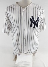 2016 New York Yankees Kirby Yates #50 Game Used White Jersey Berra 8 Patch 10/1/