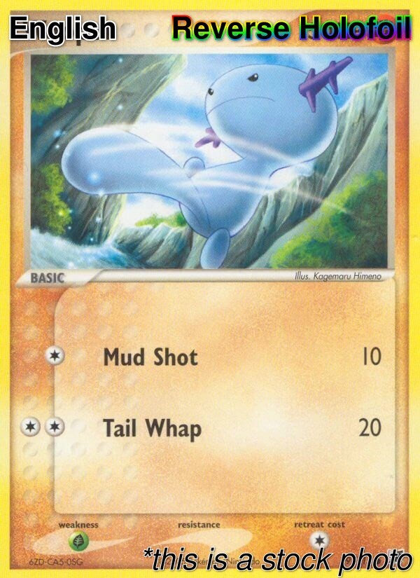 Wooper [Reverse Holofoil NM - Unseen Forces 79/115]