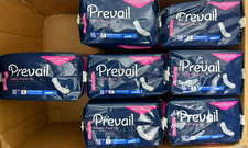 7X 16Ct Prevail Daily Pads 4   112 Total ,Bladder Control, Incontinence