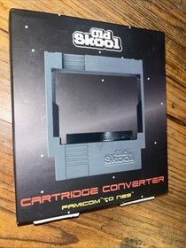 Old Skool 60 Pin to 72 Pin Cartridge Converter Adapter (Famicom to NES) NEW