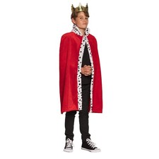 Boland 10131859 36100 Boy's Royal Cloak 90 cm Red, Unisex