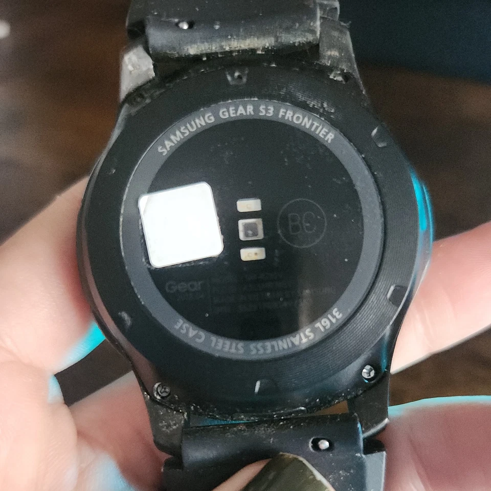 Reloj inteligente Samsung Gear S3 Frontier SM-R760 46 mm Bluetooth WiFi - negro Foto 3 de 3