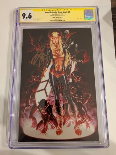 New Mutants: Dead Souls #1 (2018 Marvel) - CGC SS Graded 9.6 Virgin Cover