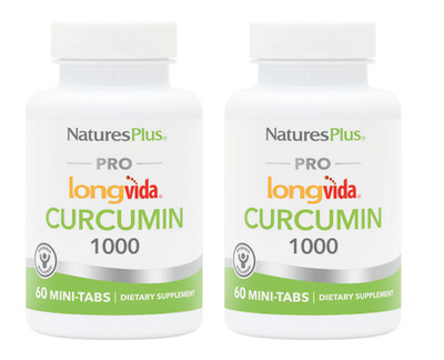 Natures Plus Pro Curcumin 1000 mg 60 mini-tablets (2 PACK)